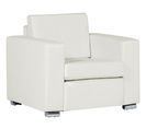 Fauteuil Cuir Blanc Helsinki