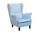 Fauteuil Bleu Clair Abson