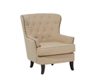 Fauteuil Beige Viborg