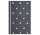 Tapis D'extérieur Au Motif Étoilé Gris Foncé 120 X 180 Cm Latur