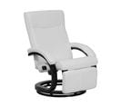 Fauteuil Cuir Pu Blanc Might