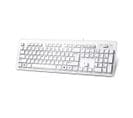 Clavier Slimstar 130 Clavier Usb Azerty Français Blanc