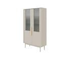 Vitrine Viva 104x39x179 Cm Beige