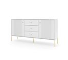 Buffet Iseo 154x39x79 Cm Blanc