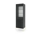 Vitrine Iseo 104x39x79 Cm Noir