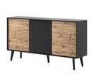 Buffet Willow 154x39x83 Cm Noir