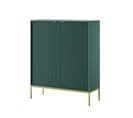 Buffet Avon 104x39x125 Cm Vert