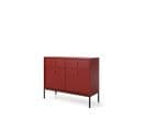 Buffet Mono 103x39x83 Cm Rouge