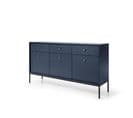 Buffet Mono 153x39x83 Cm Bleu