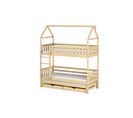 Lit Cabane Iga 90x190 Cm Beige