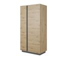 Vitrine Arcade 97x54x194 Cm Beige