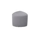 Pouf Peg 46x46x41 Cm Gris