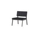 Fauteuil fixe Monett 66x64x74 Cm Noir