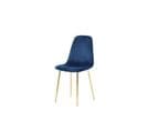 Chaise Polar 44x52x86 Cm Bleu