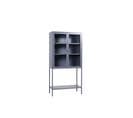 Vitrine Misha 75x35x150 Cm Gris