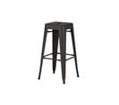 Tabouret De Bar Tempe 43x43x76 Cm Grisfoncé