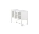 Vitrine Malla 120x40x80 Cm Blanc