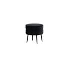 Pouf Pot 40x40x40 Cm Noir