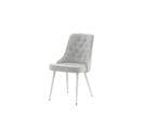 Chaise Velvet Deluxe 50x66x89 Cm Gris