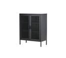 Vitrine Misha 80x40x102 Cm Noir