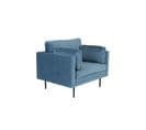 Fauteuil Boom 86x110x84 Cm Bleu