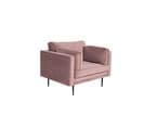 Fauteuil Boom 86x110x84 Cm Rose