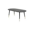 Table Basse Dipp 60x120x47 Cm Noir