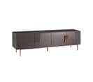 Meuble Tv Stilig 200x40x60 Cm Gris