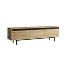 Meuble Tv Luvio 160x36x45 Cm Naturel