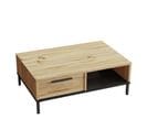 Table Basse Luvio 90x60x32 Cm Naturel