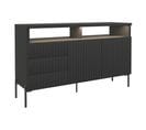 Buffet Zenith 150x45x89 Cm Noir