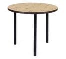 Table D'appoint Design "arty Lettres" 50cm Chêne