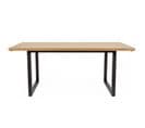 Table De Repas Design "camden" 180cm Chêne et Noir