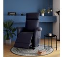 Fauteuil releveur électrique 2 moteurs HAMILTON cuir et PU noir