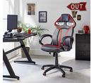 Fauteuil de bureau Prime 2 Noir et rouge