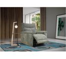 Fauteuil relax 3 moteurs électriques ADAM tissu gris foncé