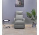 Fauteuil relax MALCOLM tissu gris