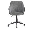 Fauteuil de bureau GAYA gris et noir