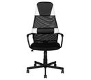 Fauteuil de bureau LUFFY noir et blanc