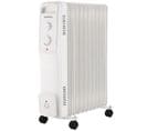 Radiateur à Bain D'huile 2500w 11 éléments Blanc - Doh-4911m.white