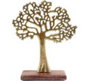 Arbre Décoratif En Aluminium Doré Et Bois De Manguier Arbre De Vie Taille 1