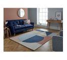 Tapis Multicolore Graphique En Laine Design Esre Multicolore 120x170