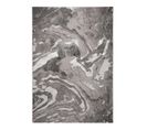 Tapis Effet 3d Pour Salon Marbled Argenté 240x340