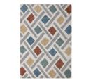 Tapis Shaggy Moderne Rectangle Graphique Sketch Multicolore 200x290