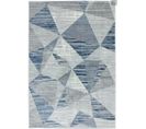 Tapis De Salon Moderne Blocks En Polyester - Bleu - 120x170 Cm