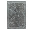 Tapis Moderne Raya Border En Polyester - Argent - 120x170 Cm