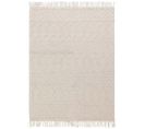 Tapis De Salon Sagra En Laine - Blanc - 120x170 Cm