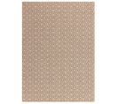 Tapis Moderne Lattice En Coton - Beige - 160x230 Cm