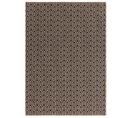 Tapis Moderne Lattice En Coton - Noir - 200x290 Cm