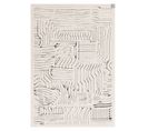 Tapis De Salon Dale En Polyester - Beige - 160x230 Cm